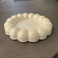 Bubble Dream Round Tray, handmade round tray with a raised bubble design
