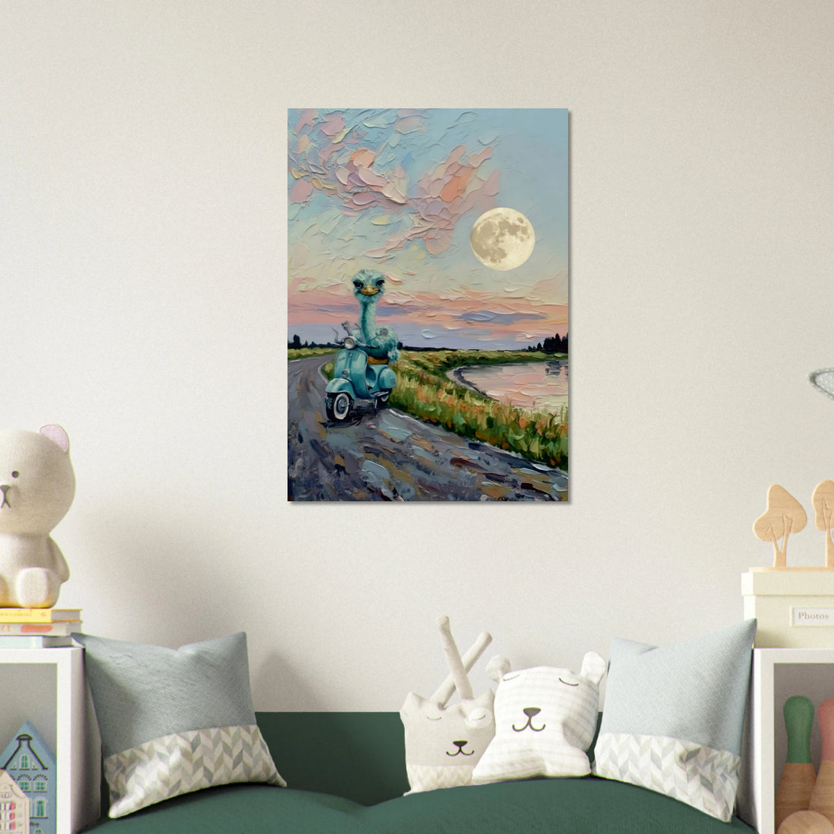 'JOY I' fine art giclée poster from the Moon on Tour collection, main product view
