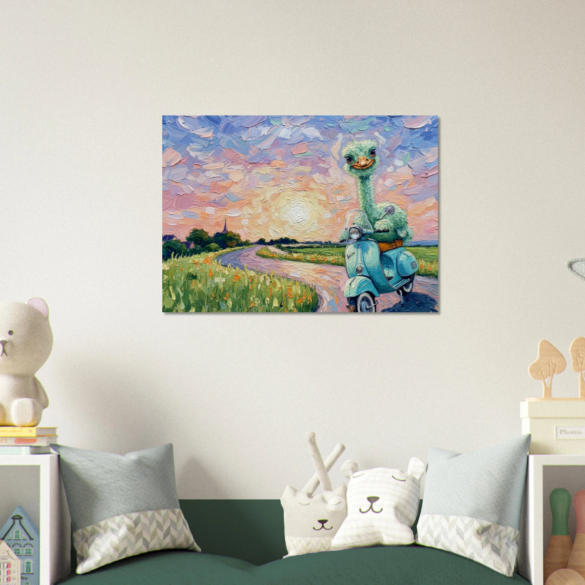 'Joy III' fine art giclée poster from the Moon on Tour collection, main product view